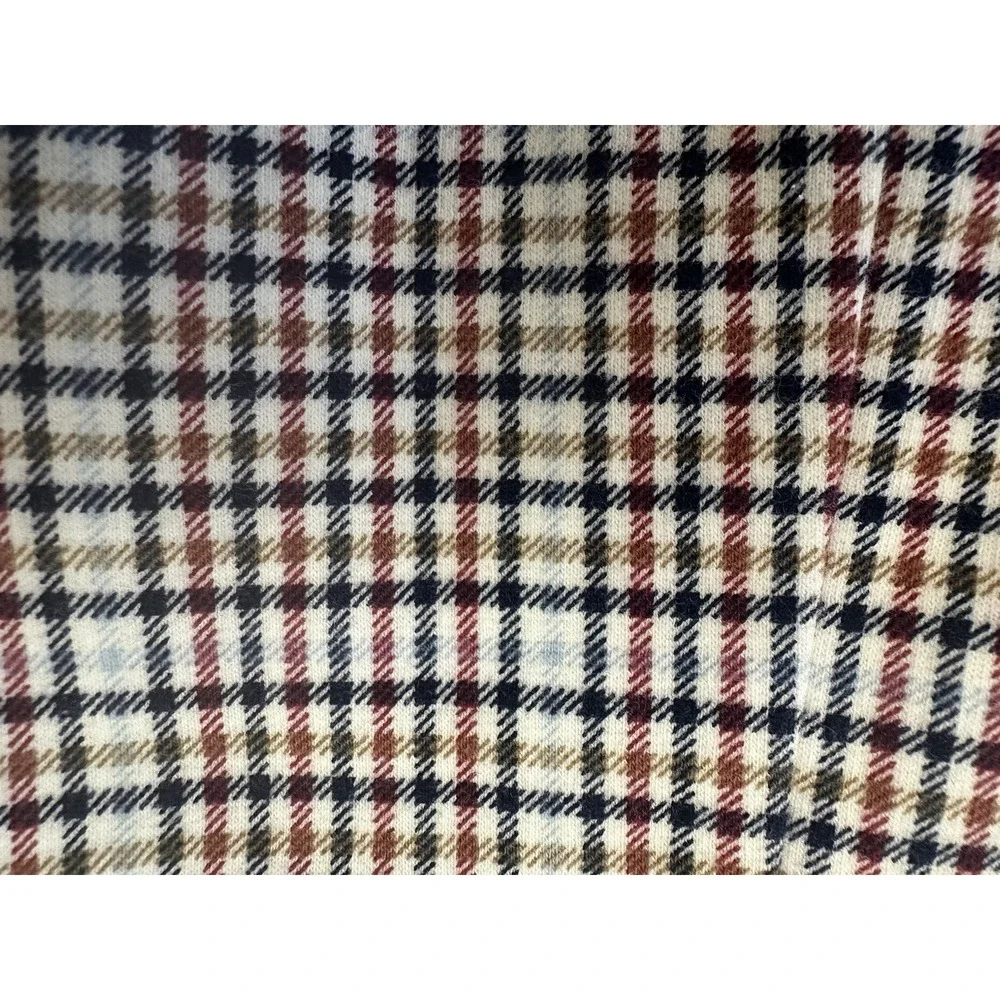 Janie and Jack Plaid Blazer Kids Size 4 Gold Button‎ Equestrian Riding Preppy
